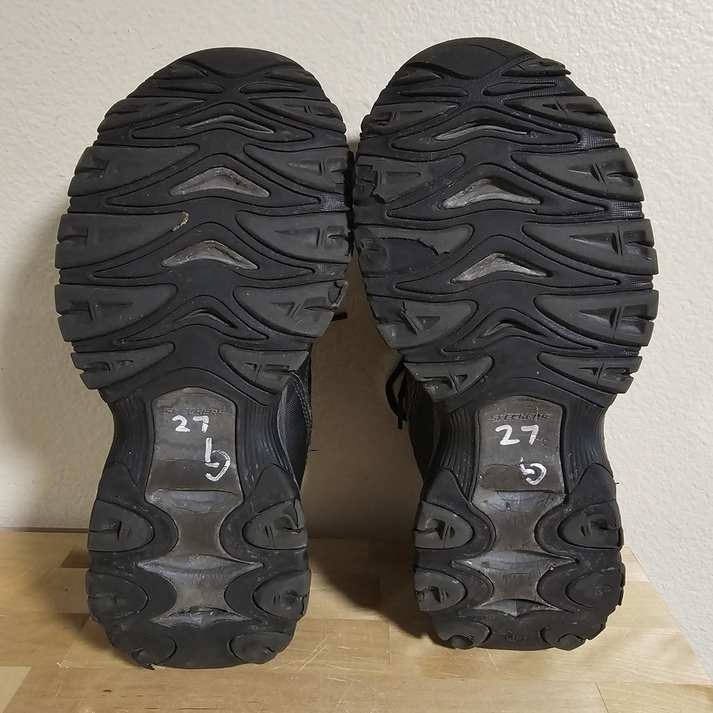 Skechers Steel Toe Work Shoes 77055W 4E Extra Wide Width Memory Foam Mens Sz 9 - Picture 12 of 12